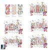 Floral Easter Bunny PNG Bundle Mimi Nene Nana Designs