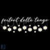 Floral Foxtrot Delta Tango AntiTrump SVG Design