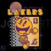 Funny Los Angeles Lakers Basketball PNG Design