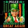 Funny St Patricks Day PNG Shamrock Beer American Flag