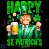 Funny Trump St Patricks Day PNG Celebrate with a Laugh