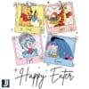 Funny Winnie the Pooh Easter Bunny PNG Cute Festive