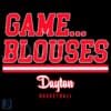 Game Blouses SVG Dayton Flyers Basketball Design