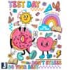 Groovy Donut Test Day SVG Dont Stress Do Your Best