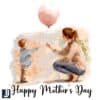 Happy Mothers Day SVG Mama Baby Together
