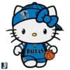 Hello Kitty Dallas Mavericks NBA Basketball SVG Design