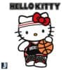 Hello Kitty Houston Rockets Basketball SVG Design