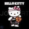 Hello Kitty Houston Rockets Pink Basketball SVG Design