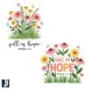 Hopeful Blooms Romans 1513 in Vibrant PNG