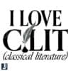 I Love Classical Lit SVG Perfect for Book Lovers
