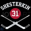 Igor Shesterkin 31 New York Rangers Hockey Sticks SVG Design