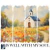 It Is Well With My Soul Wildflower Christian Quote SVGPNG