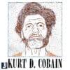 Kurt D Cobain One Piece Wanted Poster PNG Download
