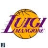 Luigi Mangione Lakers Parody SVG Fun LA Basketball Design