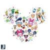 Mickey Friends Disney Glasses PNG Fun Food Drink Art