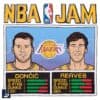 NBA Jam Los Angeles Lakers Doncic Reaves PNG Image