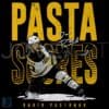 Pasta Scores David Pastrnak Bruins Signature PNG
