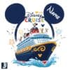 Personalized Disney Cruise Ship 2025 PNG with Your Name