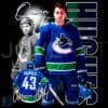 Quinn Hughes Vancouver Canucks NHL Star PNG Image