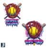 Respect the Drip Softball PNG Design