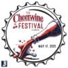 Retro Cheerwine Festival 2025 Bottle Cap PNG Design