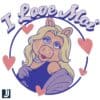 Retro I Love Moi The Muppets Disney SVG File
