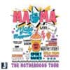 Retro Mama SVG The Motherhood Tour Skeleton Hand Design