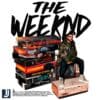 Retro The Weeknd Albums Cassette PNG Design