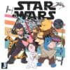 Retro Vintage Winnie the Pooh Friends Star Wars PNG