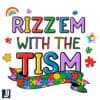 Rizz Em Up with the Tism Autism Awareness PNG