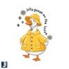 Silly Goose on the Loose Cute Daisy Goose PNG