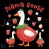Strawberry Mama Goose PNG Cute Sweet Digital Art