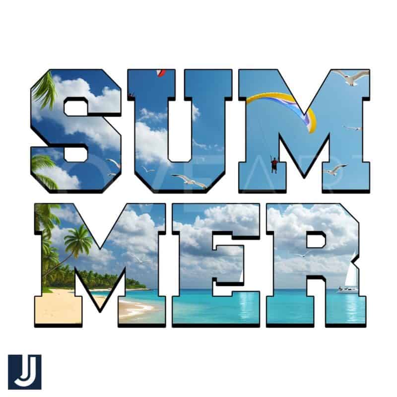 Summer Vacation at the Beach PNG