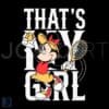 Thats My Girl Tennis Mom Minnie PNG