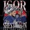 Vintage 90s Igor Shesterkin New York Rangers Hockey SVGPNG