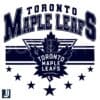 Vintage 90s Toronto Maple Leafs Hockey SVG Design