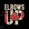 Vintage Elbows Up Canada SVG Proudly Canadian Since 1867