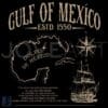 Vintage Gulf of Mexico SVG Est 1550 Golfo de México