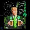 Vintage St Patricks Day PNG Proudly Irish Since 1776