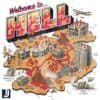 Welcome to Hell A Fiery Cartoon Map Adventure in SVG or PNG