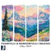 Wildflower Christian Quote PNG Fearfully Wonderfully Made