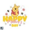 Winnie the Pooh Mothers Day PNG Cute Heartwarming Design