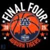 2025 Final Four Auburn Tigers Mens Basketball SVG