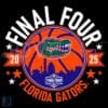 2025 Final Four Florida Gators Mens Basketball SVG