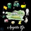 Augusta Georgia Golf PNG Azalea, Green Jacket, Pimento Art