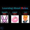 Learning About Holes Rabbit Hole Donut Hole Ass Hole PNG Funny Design