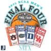 Final Four 2025 NCAA Mens Basketball Team PNG Download