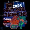 Florida 2025 Champs Basketball Mascot Logo PNG