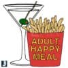 Fun Nostalgic Adult Happy Meal SVG Design