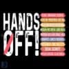 Hands Off SVG Anti Trump Yard Sign Design for Protest & Cricut